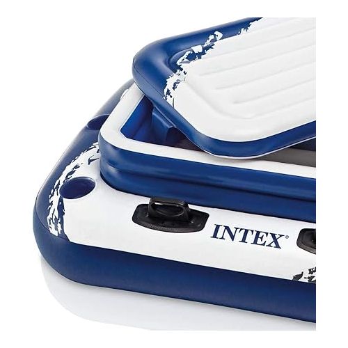 인텍스 Intex Blue/White Plastic Inflatable Floating Ice Chest