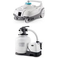 Intex ZX100 Automatic Pressure Side Swimming Pool Cleaner with 26679EG 2,150-GPH 16