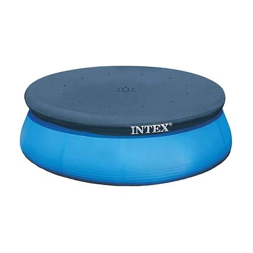인텍스 Intex 10' Easy Set Pool Round Debris Cover + Type H Filter Cartridges (6 Pack)