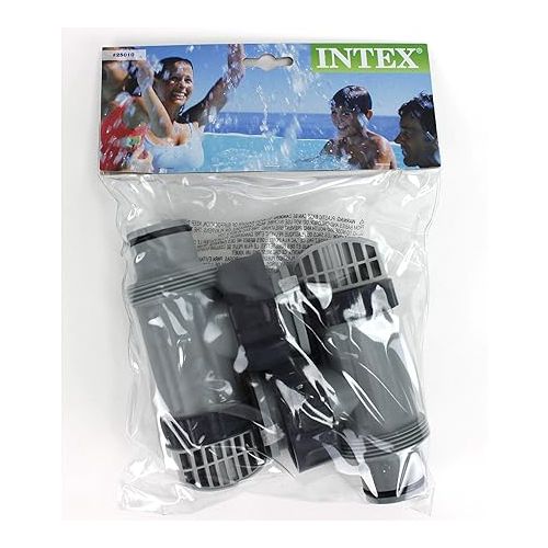 인텍스 Intex Plunger Valves w/Gaskets & Nuts (2 Pack) w/Pool Pump Hose (3 Pack)