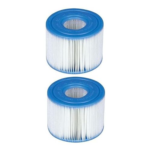 인텍스 Intex 29001E PureSpa Type S1 Easy Set Pool and Spa Filter Replacement Cartridges, 6 Filters