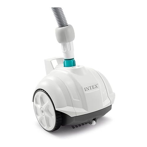 인텍스 INTEX 28007E ZX50 Suction-Side Above Ground Automatic Pool Cleaner: For Smaller Pools - Cleans Pool Floor - Removes Debris - Removable Filter Tray - 21ft Tangle Free Hose