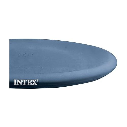 인텍스 Intex 13 Foot Easy Set Rope Tie PVC Pool Cover w/Type A/C Filter Cartridges