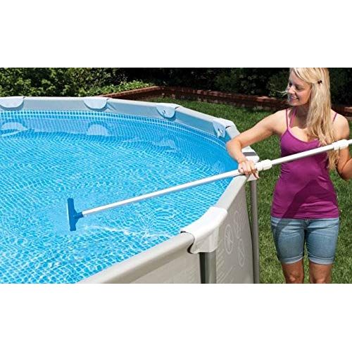 인텍스 Intex 110 Telescoping Swimming Pool Cleaning Maintenance Pole Shaft (2 Pack)