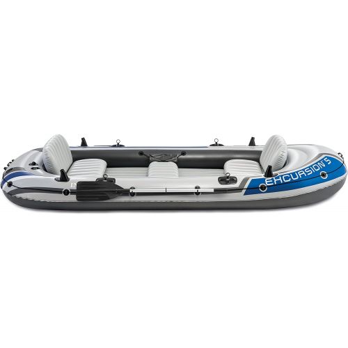 인텍스 Intex Excursion 5 Person Boat Set