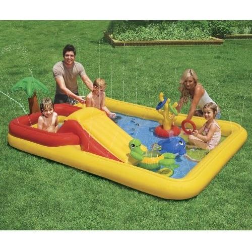 인텍스 Intex Ocean Inflatable Play Center, 100 X 77 X 31, for Ages 2+