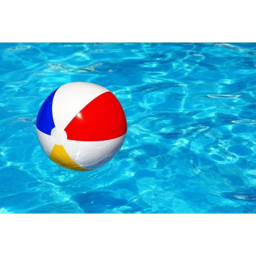 인텍스 Intex Beach Ball Inflatable Pool, 20 Large Glossy Panel (4 Pack)