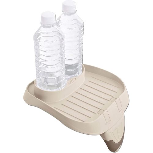 인텍스 Intex Seat for Inflatable PureSpa Hot Tub + PureSpa Cup Holder & Tray Accessory