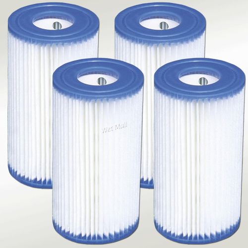 인텍스 Intex Type A Easy Set Above Ground Pool Replacment Filter Cartridge (4 Pack)