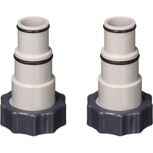 인텍스 Intex Replacement Hose Adapter A w/Collar for Threaded Connection Pumps (Pair)