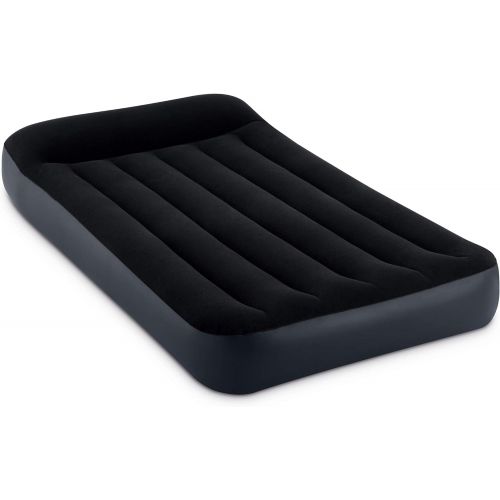 인텍스 Intex Dura-Beam Series Pillow Rest Classic Airbed with Internal Pump, Twin