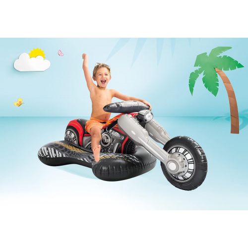 인텍스 Intex Cruiser Motorcycle Ride-On Pool Toy, for Ages 3+