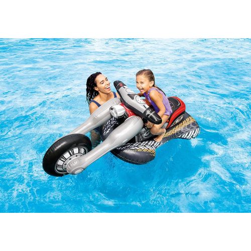 인텍스 Intex Cruiser Motorcycle Ride-On Pool Toy, for Ages 3+