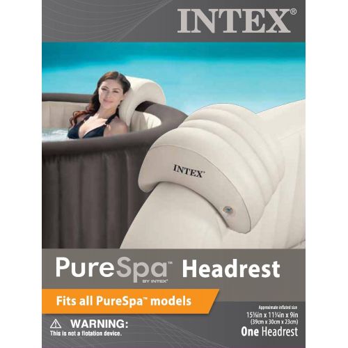 인텍스 Intex Pure Spa Hot Tub Removable Headrest & Seat Accessories (4-Pack)