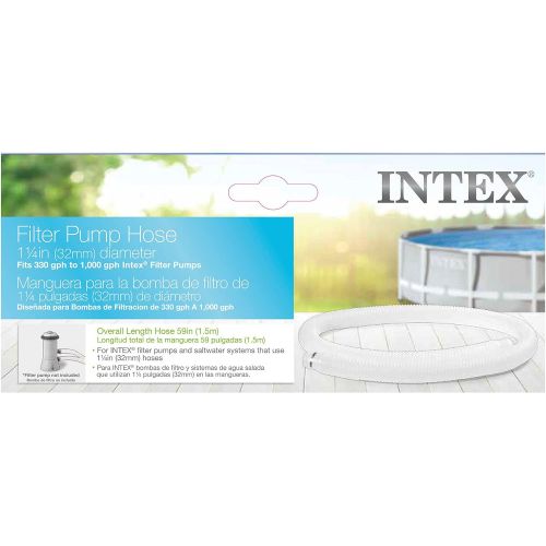 인텍스 Intex Accessory Hose and Soft Sided Pools - 1.25 x 59 Inch (2-Pack)