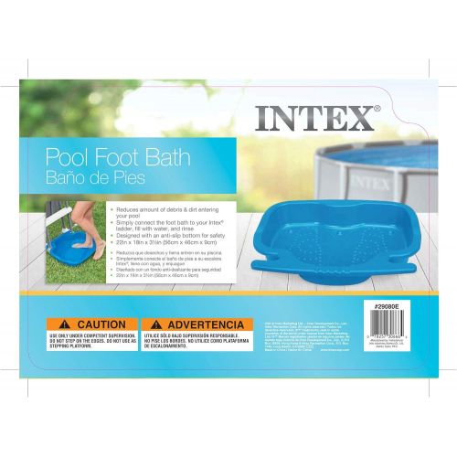 인텍스 Intex 29080E B00GSPHTLY Foot Bath Pool Ladders, 1 Pack, Blue