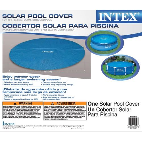 인텍스 Intex Solar Cover for 10ft Diameter Easy Set and Frame Pools