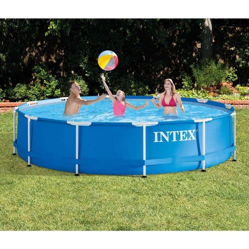 인텍스 Intex 28210EH 12 Foot x 30 Inch Above Ground Swimming Pool (Pump Not Included)