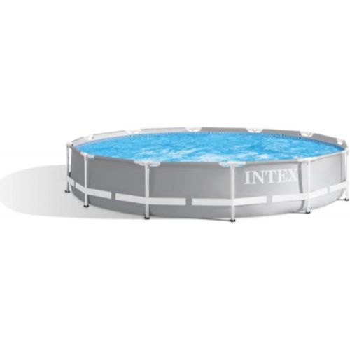 인텍스 Intex 12ft X 30in Prism Frame Pool Set with Filter Pump