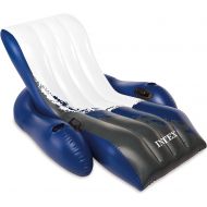 Intex Floating Recliner Inflatable Lounge, 71in X 53in