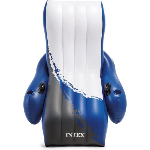 인텍스 Intex Floating Recliner Inflatable Lounge, 71in X 53in