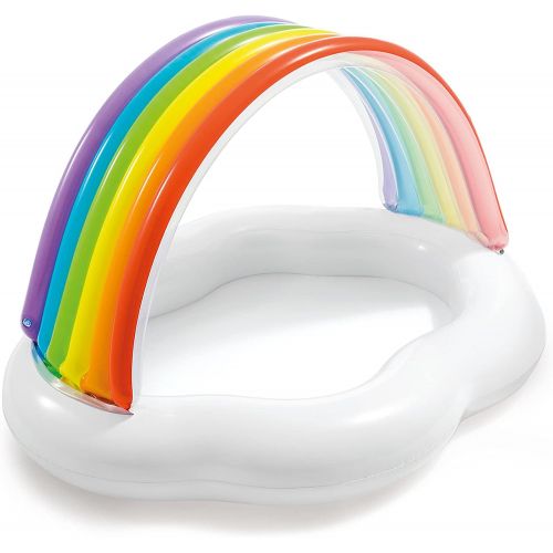 인텍스 Intex Rainbow Cloud Inflatable Baby Pool, for Ages 1-3