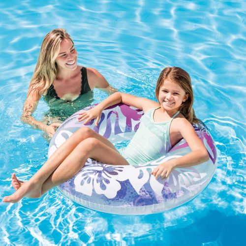 인텍스 Intex Clear Color Tube Pool Float