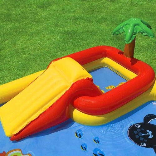 인텍스 Intex 100 x 77 x 31 Inch Inflatable Play Center Swimming Pool + Games (2 Pack)