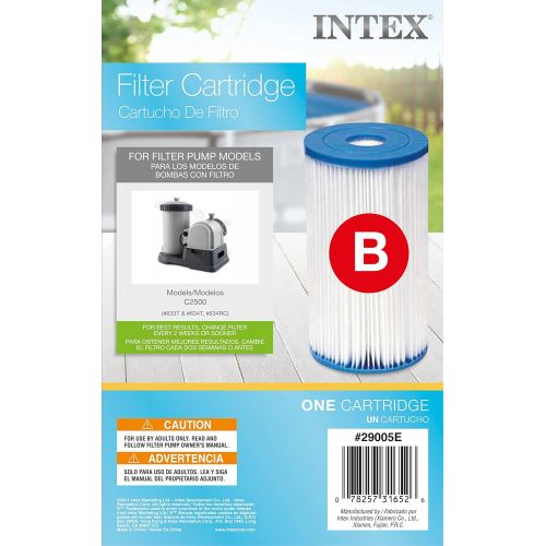 인텍스 INTEX Type B Filter Cartridge for Pools (29005E)