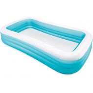 Intex Swim Center Family Inflatable Pool, 120 X 72 X 22, for Ages 6+