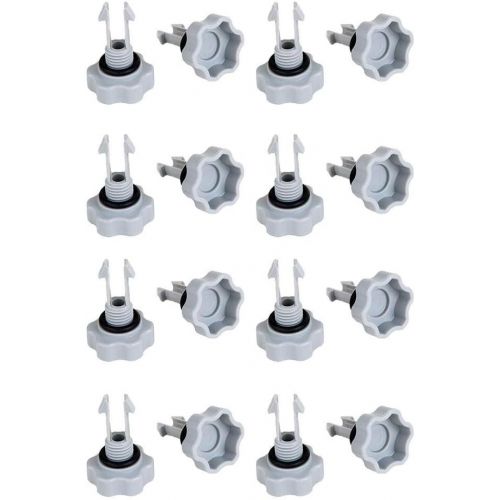 인텍스 Intex Set of Air Release Valves with O-Rings for Filter Pumps 25002 (8 Pack)