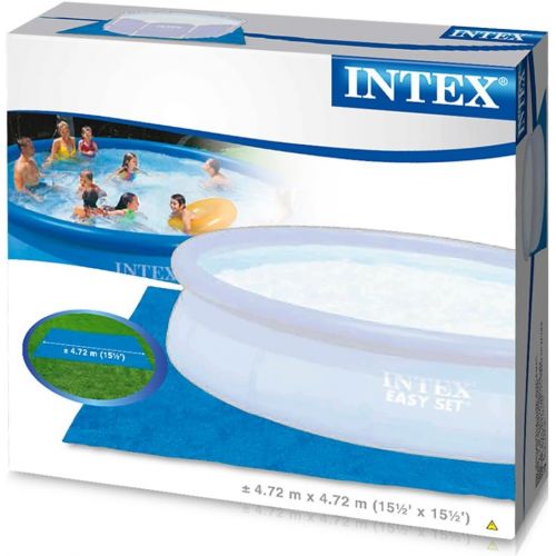 인텍스 Intex Recreation Intex Pool Ground Cloth for 8ft to 15ft Round Above Ground Pools