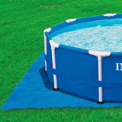 인텍스 Intex Recreation Intex Pool Ground Cloth for 8ft to 15ft Round Above Ground Pools