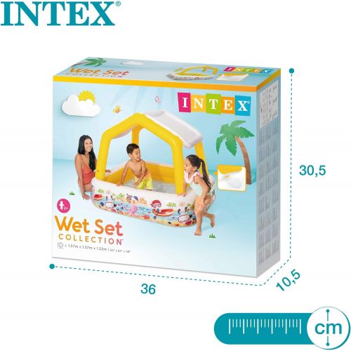 인텍스 Intex John Adams 62 x 62-Inch Sun Shade Pool