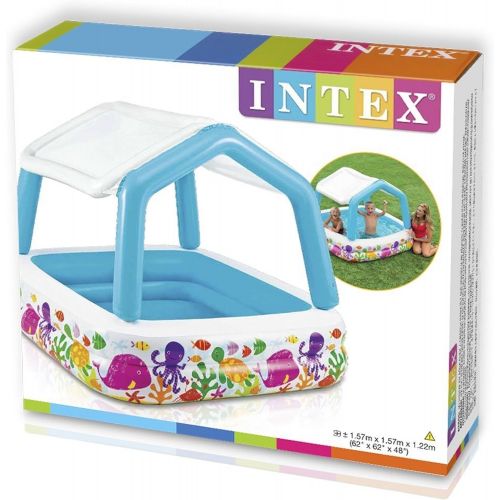 인텍스 Intex John Adams 62 x 62-Inch Sun Shade Pool