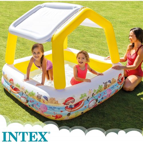 인텍스 Intex John Adams 62 x 62-Inch Sun Shade Pool