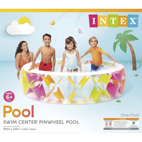 인텍스 Intex Swim Center Pinwheel Pool