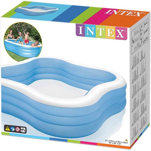 인텍스 Intex 57495EP 90 X 90 X 22 Swim Center Family Pool Assorted Colors