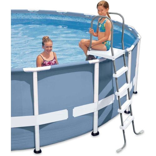 인텍스 Intex Swimming Pool Ladder for 52 Wall Height Pools & Pool Side Vacuum Cleaner