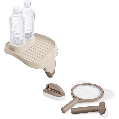 인텍스 Intex PureSpa Hot Tub Attachable Snack Cup Holder & Maintenance Accessory Kit