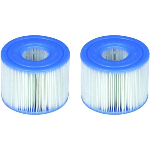 인텍스 Intex Multi-Colored LED Spa Light and Type S1 Pool Filter Cartridges (2 Pack)