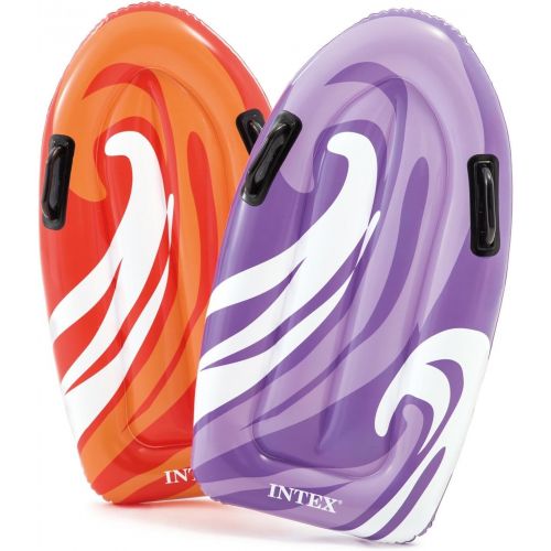 인텍스 Intex Surf N Slide Inflatable Kids Backyard Water Slide & 120V Electric Pump