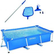 Intex 8.5 x 5.3 x 26 Above Ground Swimming Pool & Cleaning Maintenance Kit