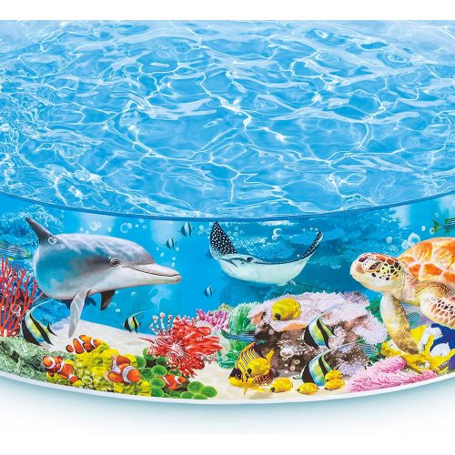 인텍스 Intex Deep Sea Blue SnapSet Kiddie Swimming Pool