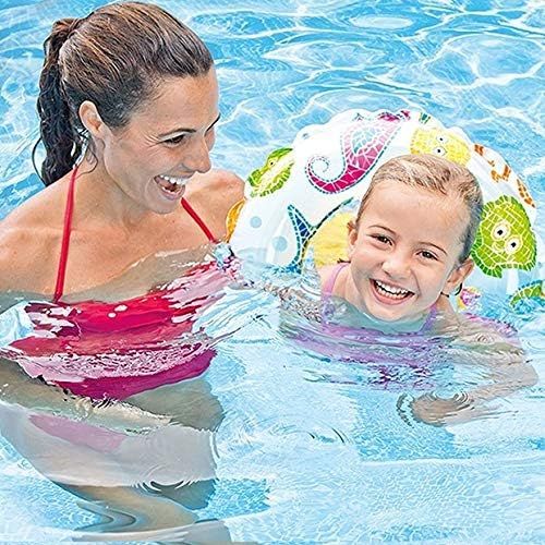인텍스 Intex - Recreation Lively Print Swim Ring, Summer Fun (Pack of 2 Assorted)