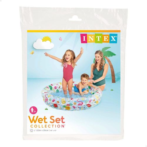 인텍스 Intex Inflatable Stars Kiddie 2 Ring Circles Swimming Pool (48 X 10) [Assorted Styles]