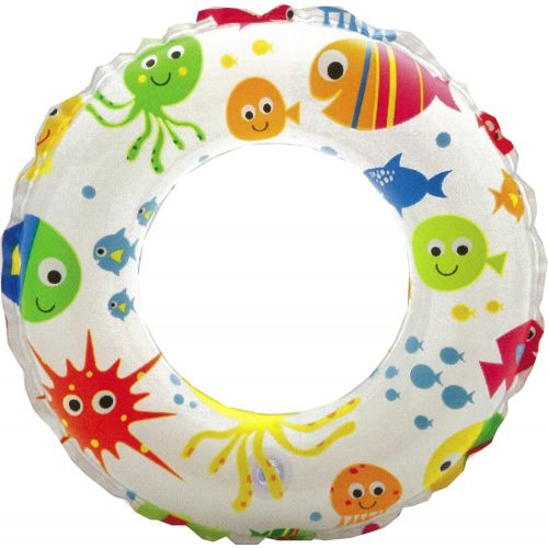 인텍스 Intex Recreation 59230EP Lively Print Swim Ring 20, assorted designs