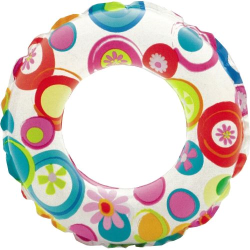 인텍스 Intex Recreation 59230EP Lively Print Swim Ring 20, assorted designs