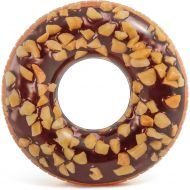 Intex Nutty Chocolate Donut Inflatable Tube with Realistic Printing, 45 Diameter