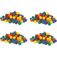 Intex 100-Pack Small Plastic Multi-Colored Fun Ballz for Bounce Houses (4 Pack)
